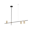 Loft Industry Modern - Cross X Lines Chandelier